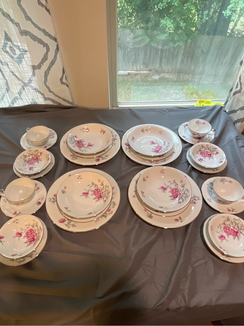 Vintage Meito Norleans "Princess" China Set - Service for 4